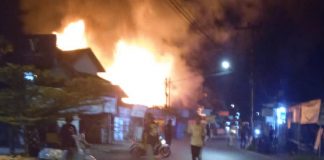 Selain menghanguskan rumah dan kios, musibah kebakaran di Jalan Sultan Adam juga menelan korban