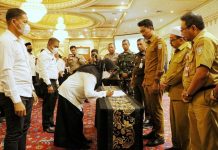 Ratusan calon kepala desa di Kabupaten Banjar deklarasikan Pilkades Damai 2022