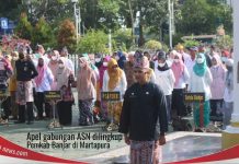 Sebagai abdi negara, ASN dilingkup Pemkab Banjar dituntut berikan pelayanan prima kepada masyarakat