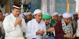 Pangeran Khairul Saleh dan Saidi Mansyur hadiri haul ke 214 Pangeran Syarif Husein bin Awwad Bahasyim Karang Intan