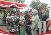 Awal menjabat, Dandim 1005 Barito Kuala kunjungi Koramil Anjir Muara dan tokoh masyarakat