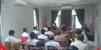 Hadapi Pileg dan pilpres 2024, Partai Gerindra Banjar lakukan koordinasi dengan semua pengurus kecamatan