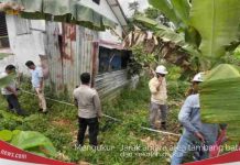 Jarak areal tambang, ternyata 10 meter dari bangunan sekolah SDN Bawahan Selan 6 dan 4?