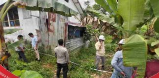 Jarak areal tambang, ternyata 10 meter dari bangunan sekolah SDN Bawahan Selan 6 dan 4?