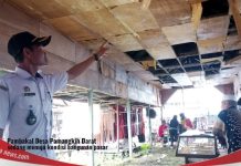 Andai pasar Arba Pamangkih sedikit representatif, lapak pedangang tak kebanjiran