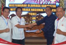 Nazhirni terpilih sebagai Ketua KONI Batola periode 2022-2026