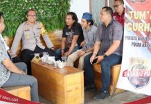 Curhat Jumat, Kapolres Batola ajak insan media jadi penyambung lidah