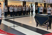 Kapolda Kalsel Irjen Pol Andi Rian Djajadi, pimpin sertijab wakapolda Kalsel