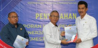 BPK serahkan hasil LHP Kabupaten Banjar dan Tanah Laut di Banjarbaru