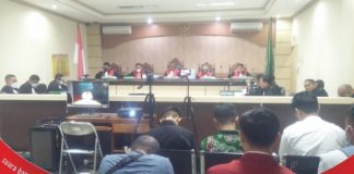 Merasa tak bersalah, terdakwa Mardani H.Maming minta di bebaskan dari segala tuntutan