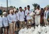 DPC Partai Gerindra Kabupaten Banjar salurkan bantuan ke korban banjir.