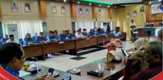 Saidi Mansyur buka rapat evaluasi pembangunan daerah kabupaten Banjar tahun 2022