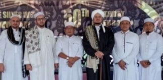 Bersama ratusan jemaah lainnya, Agung Purnomo hadiri peringatan Isra Mi’raj di Masjid Muhibbin