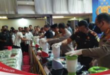 Barang bukti 35 kg sabu sabu dimusnahkan, gubernur apresiasi kinerja Polda Kalsel selamatkan generasi bangsa