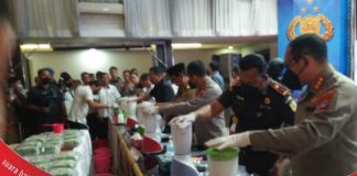 Barang bukti 35 kg sabu sabu dimusnahkan, gubernur apresiasi kinerja Polda Kalsel selamatkan generasi bangsa