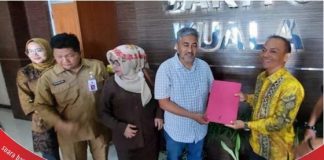 5 orang yang lulus hasil seleksi sebagai tim ahli di DPRD Batola diumumkan