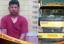 Polisi ciduk terduga pelaku pencurian truk di Handil Bakti Batola saat berada di Desa Saka Kajang
