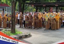 Apel gabungan ASN Banjar : Syahrialludin jelaska soal standarisasi IDM di Kabupaten Banjar