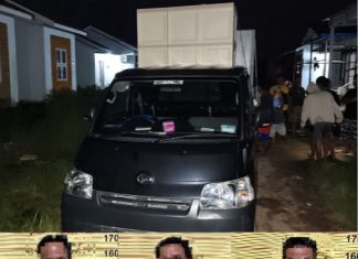 Tiga pria berkedok debt collector diamankan polisi di kawasan Alalak Batola
