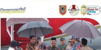 Presiden Joko Widodo melakukan kunjungan kerja ke Kalimantan Selatan