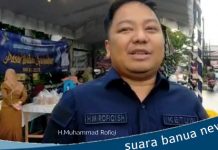 Ketua DPRD Banjar H. Muhammad Rofiqi kunjungi dan berbelanja di Pasar Wadai Kenanga Martapura
