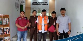 Setelah 3 bulan ditetapkan sebagai tersangka, Mantan Kepala Desa Anjir Seberang Pasar I Batola resmi ditahan