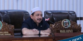Wakil bupati Banjar sampaikan LKPj bupati Banjar 2022 dalam rapar paripurna DPRD Banjar