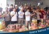 PT PBB dan PT Palamina salurkan bantuan sembako untuk warga terdampak banjir di Kecamatan Jejangkit