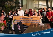 Puluhan anak yatim piatu di Kota Banjarbaru berbuka puasa bersama komunitas Jumat Berkah