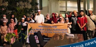 Puluhan anak yatim piatu di Kota Banjarbaru berbuka puasa bersama komunitas Jumat Berkah