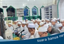 Puncak Haul Syech Muhammad Arsyad Al Banjar ke 217 berlangsung di Masjid Tuhfaturrhagibin Dalam Pagar