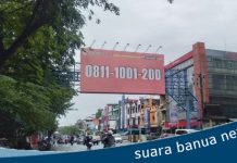 Pemko Banjarmasin akan tertibkan baleho bando di sejumlah kawasan yang izinnya habis