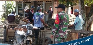 TMMD Hapulang bangun jalan sepanjang 2 kilometer lebih