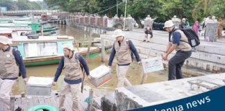 Kantor Perwakilan Bank Indonesia Provinsi Kalimantan Selatan Eksperimen ‘Rupiah Susur Sungai’ di Danau Mere