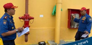 DPKP Kabupaten Banjar lakukan pengecekan kelengkapan alat pemadam kebakaran yang dimiliki ritel modern