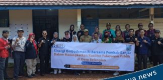 Tingkatkan kualitas pelayanan publik, Ombudsman Kalsel bersama Pemkab Banjar sosialisasi di Desa Belangian