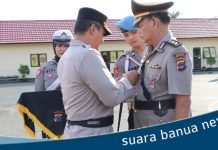 Polres Batola gelar serah terima jabatan sejumlah perwira pertama hari ini