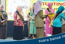 Dukung upaya penurunan kasus stunting, Wakil Ketua DPRD Batola menjadi bunda asuh anak stunting