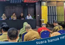 Setda Banyumas dan rombongan kunjungan kerja ke Kota Banjarmasin