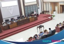 Rapat DPRD Banjar dengan agenda pendapat akhir fraksi diwarnai interupsi