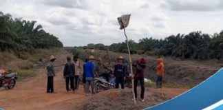 Warga Simpang Nungki Batola tuntut ganti rugi lahan yang digarap perusahaan sawit