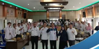 Tiga narasumber berikan materi pelatihan statistik sektoral di Martapura