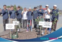HUT LH sedunia 2023, Pemkab Banjar tanam bibit Kurma dan Delima serta ingatkan ancaman sampah plastik