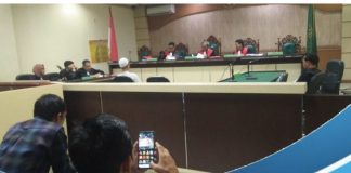 Kedua terdakwa dugaan korupsi proyek rehabilitasi jaringan irigasi tahun 2021 minta bebas