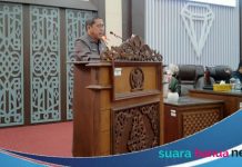 Bupati Banjar sampaikan jawaban atas pandangan umum fraksi DPRD Banjar soal raperda penyertaan modal dan pariwisata