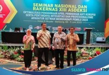 Sekwan Batola ikuti seminar dan rakernas XIII Asdeksi 2023 di Bandung
