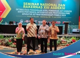 Sekwan Batola ikuti seminar dan rakernas XIII Asdeksi 2023 di Bandung
