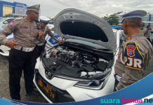 HUT Bhayangkara, Ditlantas Polda Kalimantan Selatan gelar lomba Sefety Riding dan Sefety Driving
