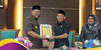 Rapat paripurna DPRD Batola: sampaikan raperda pertanggungjawaban APBD 2022 dan perubahan Propemperda