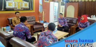 PPDI Banjar audensi dengan Bupati Saidi Mansyur sekaligus memperkenalkan kepengurus yang baru